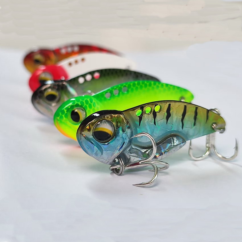 Fishing Lure Blade Bait - 6 قطعة المعادن VIB الصيد السحر