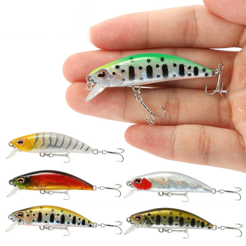 Fishing Lure Crankbait - صغيرة غرق أسماك Wobblers الصيد السحر