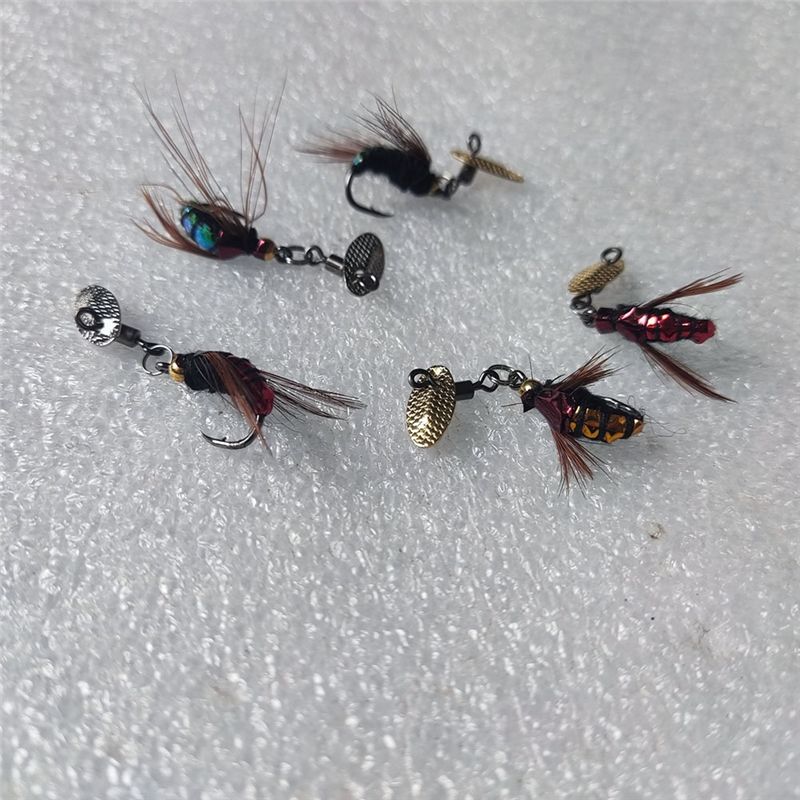 Fishing Lure Accessories - طُعم صيد T34C بالترتر، طُعم صناعي،
