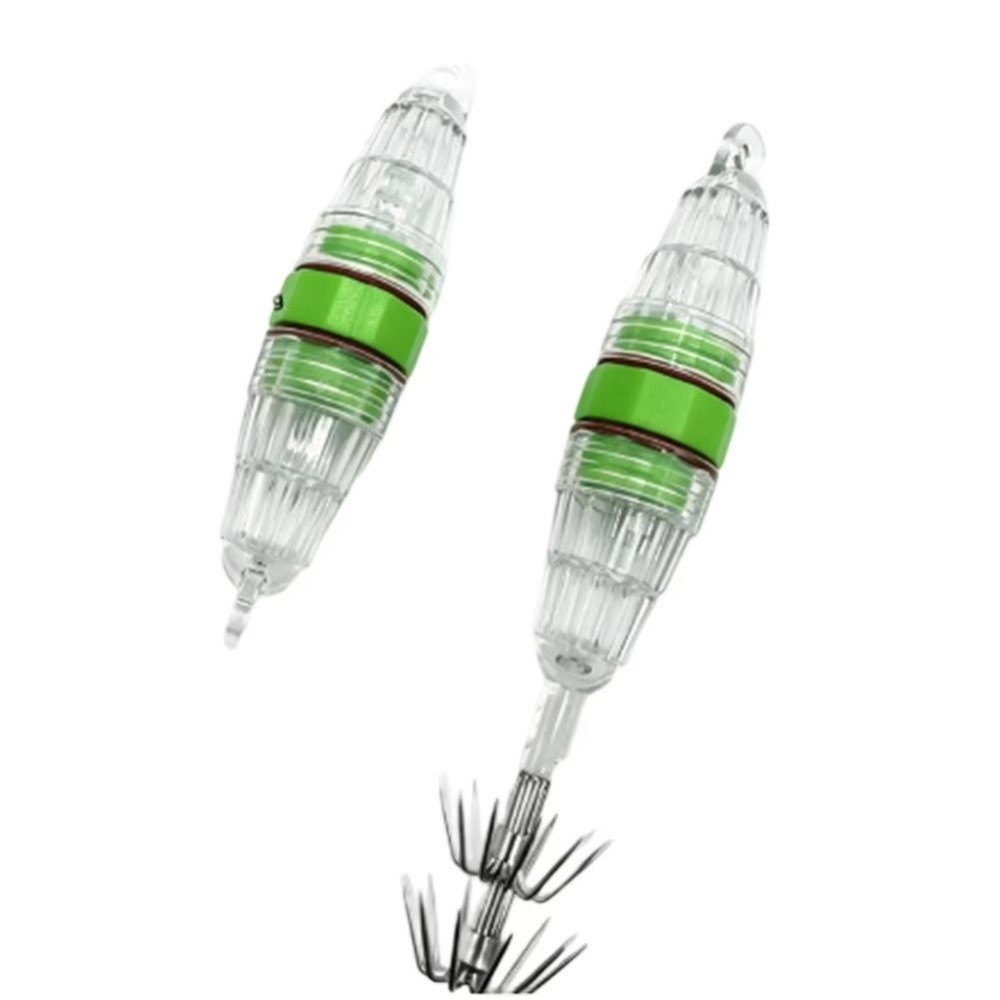ضوء صيد LED بطول 10 سم ووزن 8  - مراجعة Fishing Lure Kit وسعره