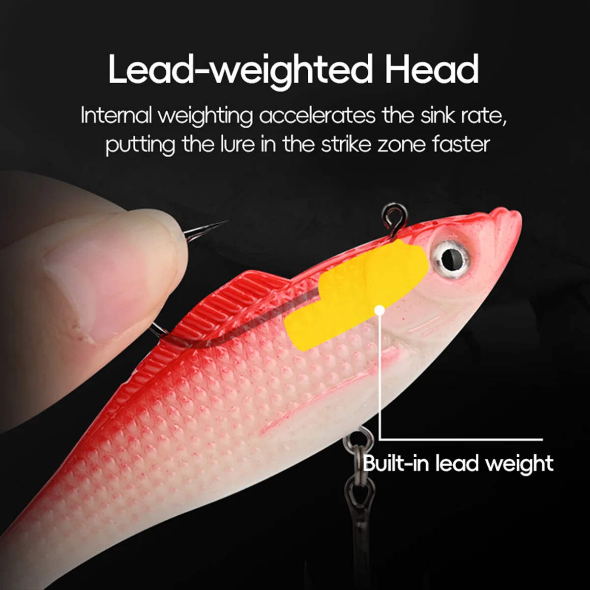 ميريديث طُعم دوّار 10 سم 12 سم - مراجعة Fishing Lure Blade Bait وسعره