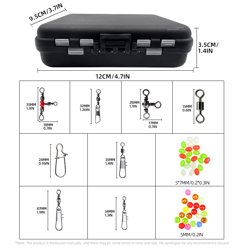 مجموعة أدوات صيد السمك من شير  - مراجعة Fishing Lure Kit وسعره