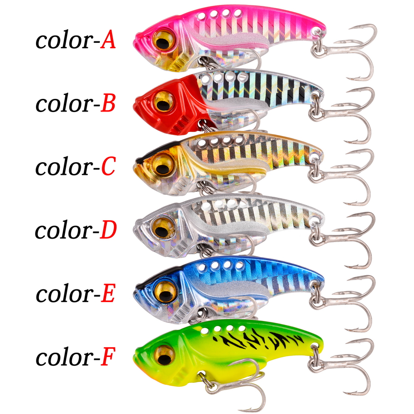 6 قطعة/الوحدة 7/10/15/20 جرام  - مراجعة Fishing Lure Blade Bait وسعره