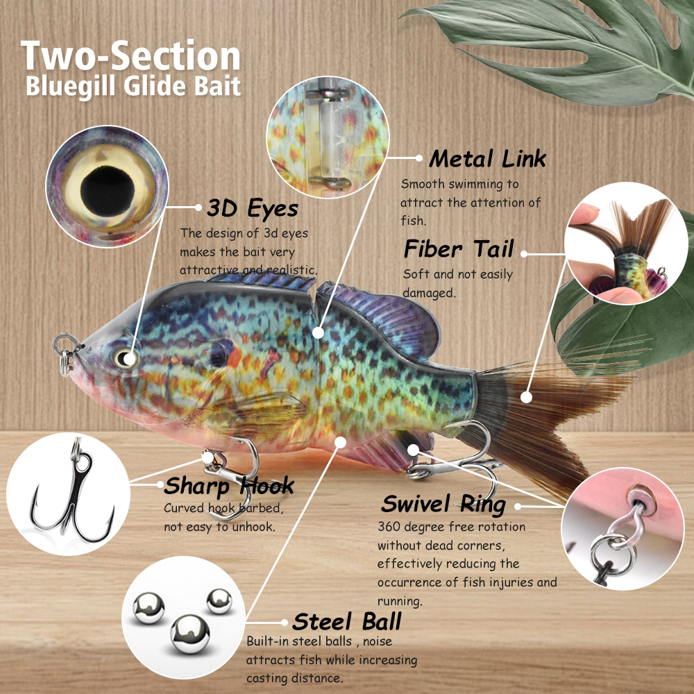 طعم صيد بلاستيكي بيونيك بذيل ش - مراجعة Fishing Lure Popper وسعره