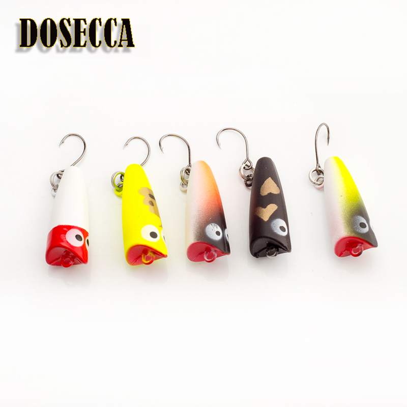 1 قطعة 2.5 سنتيمتر 1.5 جرام To - مراجعة Fishing Lure Popper وسعره
