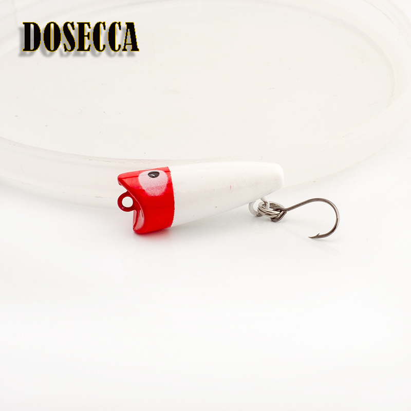 1 قطعة 2.5 سنتيمتر 1.5 جرام To - مراجعة Fishing Lure Popper وسعره