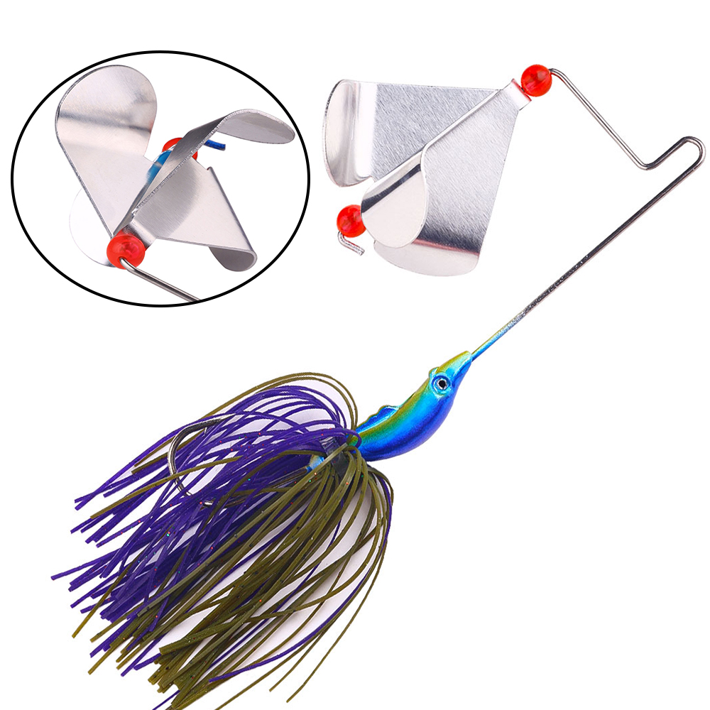 طعم صيد Buzzbait بوزن 22 جرام  - مراجعة Fishing Lure Blade Bait وسعره