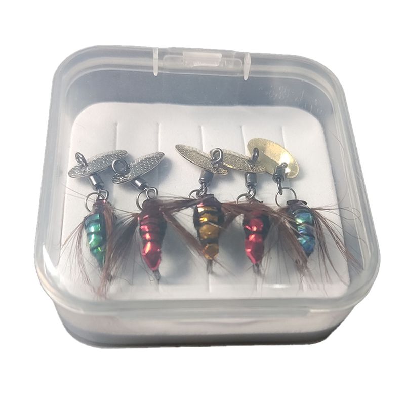 طُعم صيد T34C بالترتر، طُعم صن - مراجعة Fishing Lure Accessories وسعره