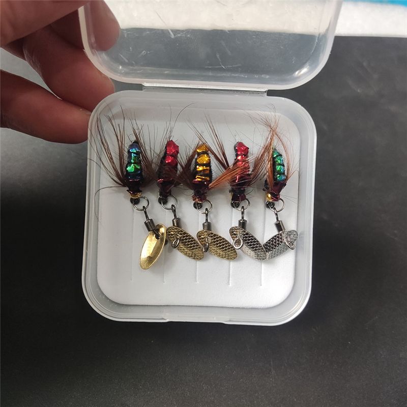طُعم صيد T34C بالترتر، طُعم صن - مراجعة Fishing Lure Accessories وسعره
