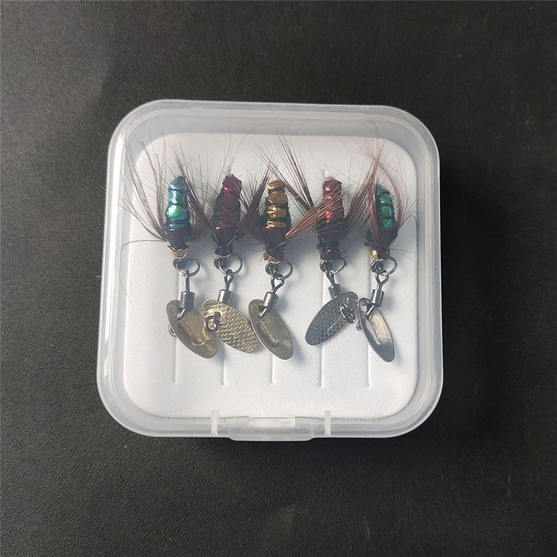 طُعم صيد T34C بالترتر، طُعم صن - مراجعة Fishing Lure Accessories وسعره