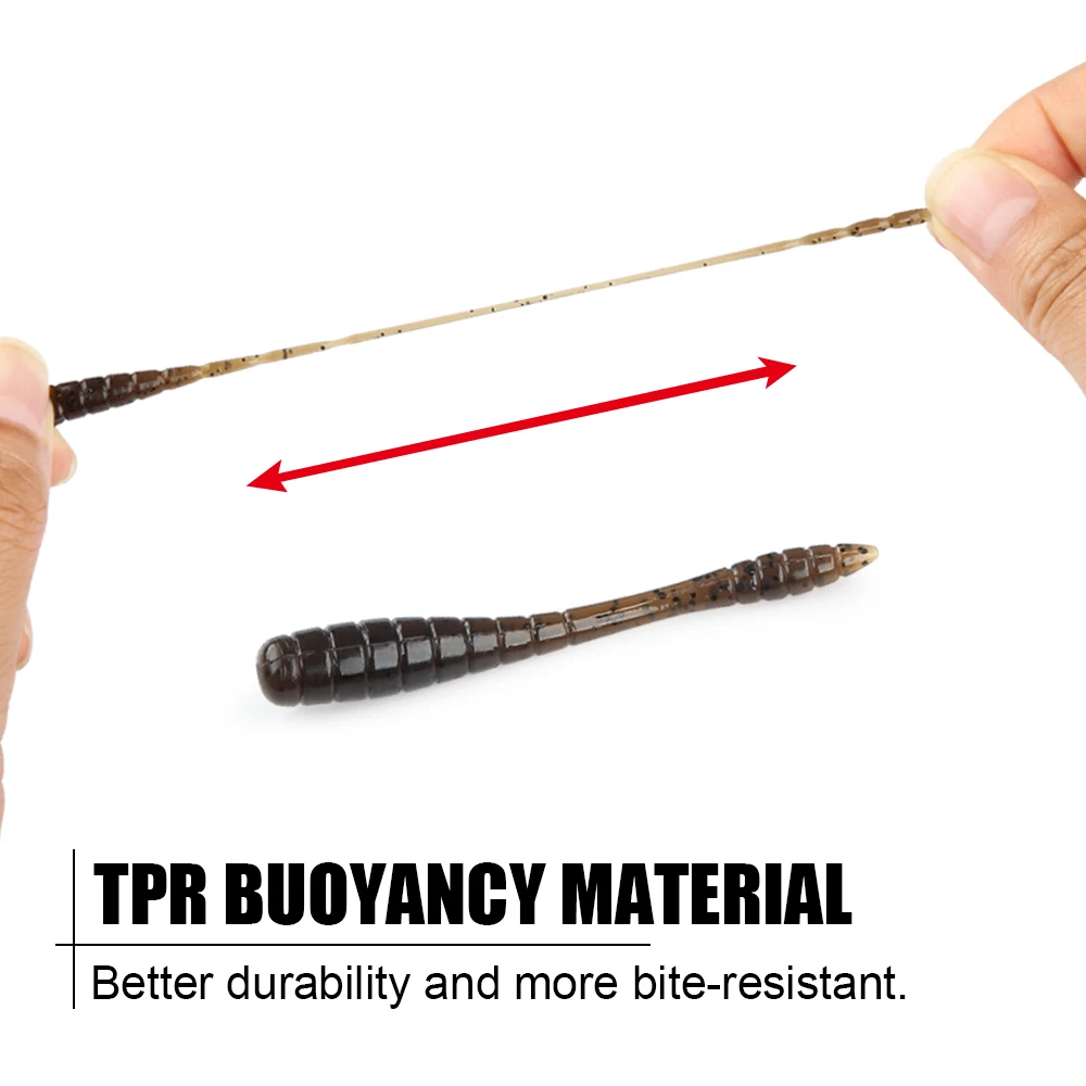 Spinpoler TPR Ajing طعوم لينة  - مراجعة Fishing Lure Swimbait وسعره